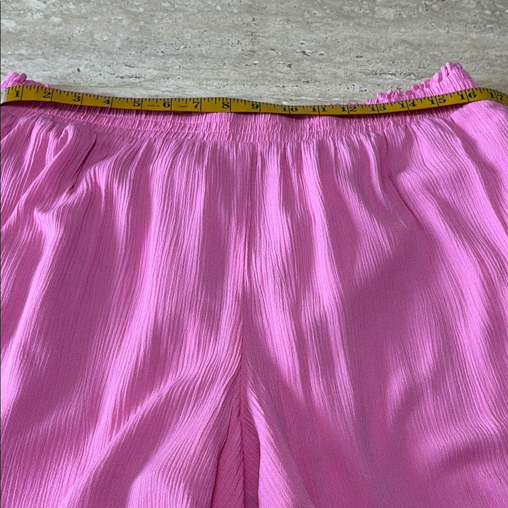 NWOT Boston Proper 2 Piece Pink Short Set with Elastic Waist - Picture 10 of 15